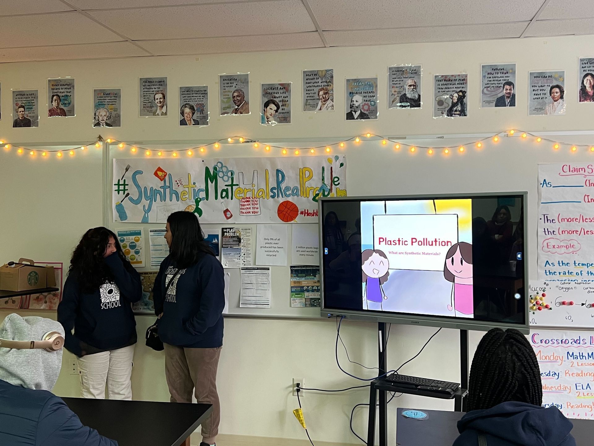 Crossroads School classroom