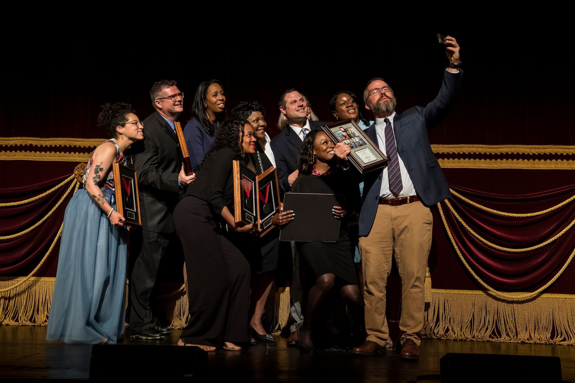 FFEE 2025 Holiday Celebration with principals