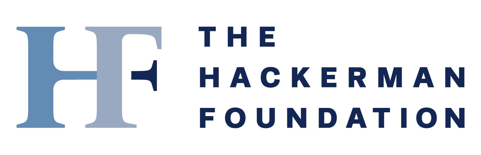 Hackerman Foundation text logo