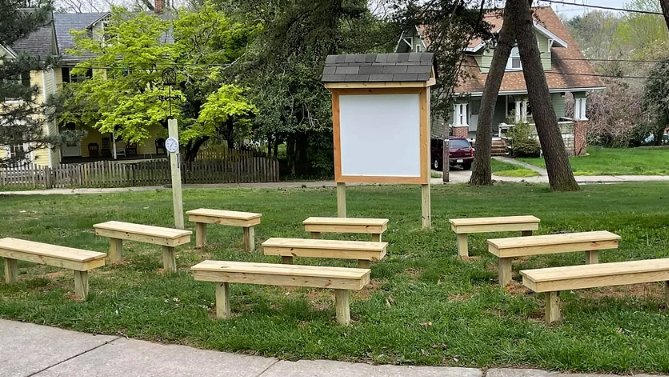 Garrett Heights Elementary School Outdoor Learning Space