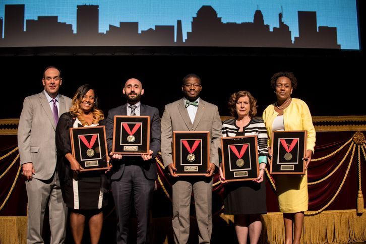 Heart of the Schools  award winners 2017