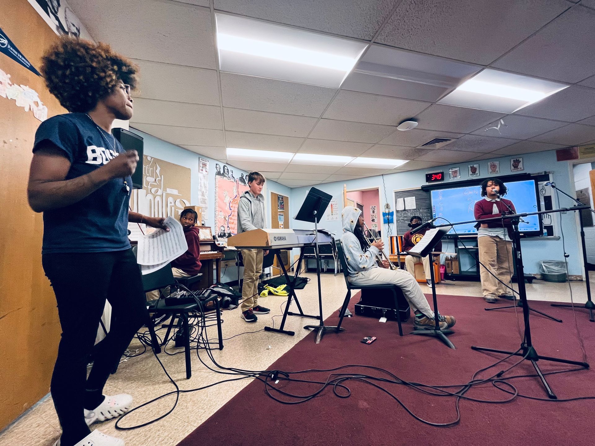 HOS Mount Royal music students