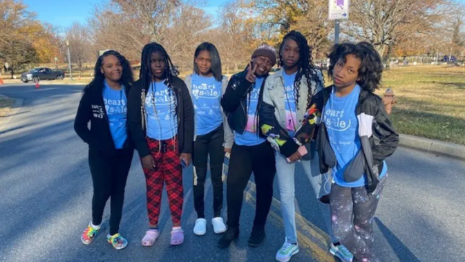 Girls on the run sole program at Hazelwood Elementary