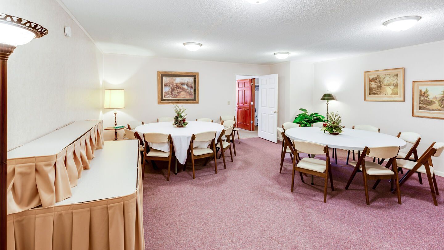 Interior and exterior photos of Showalter Blackwell Long location in Liberty, IN
