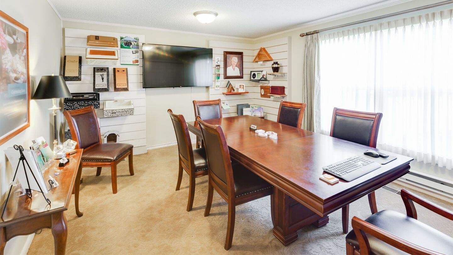 Interior and exterior photos of Showalter Blackwell Long location in Liberty, IN
