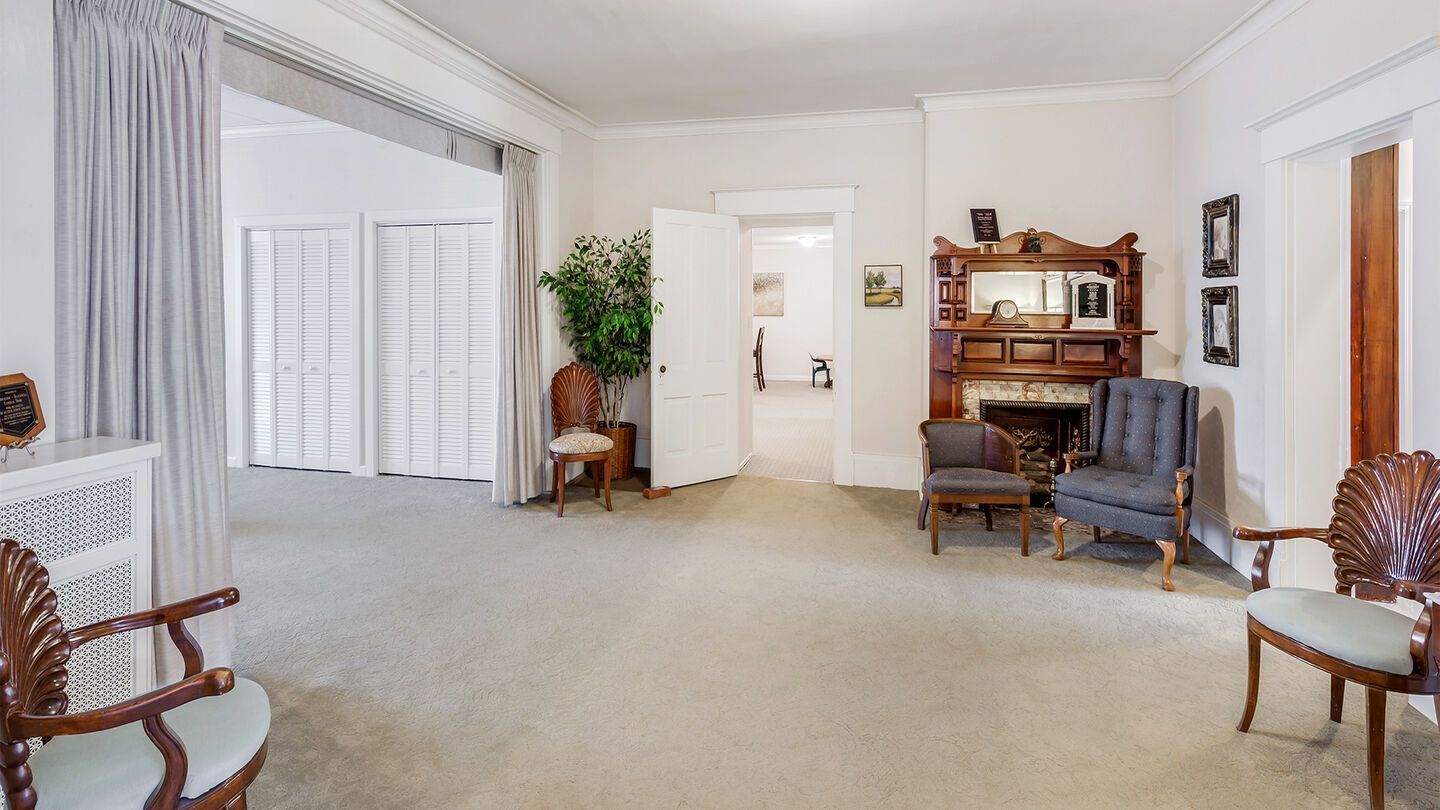Interior and exterior photos of Showalter Blackwell Long location in Connersville, IN