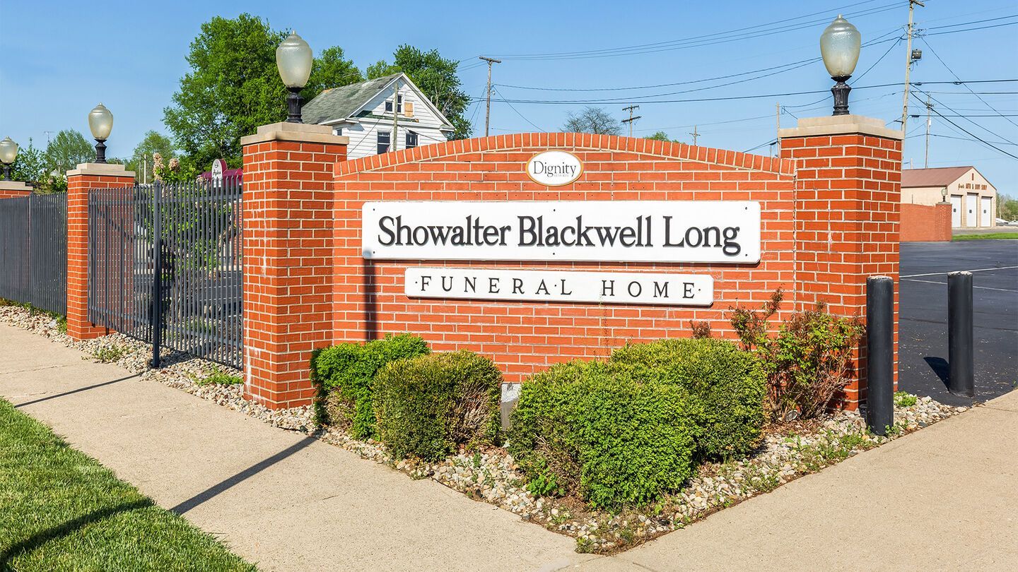 Interior and exterior photos of Showalter Blackwell Long location in Connersville, IN