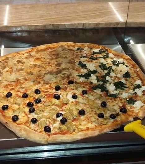 pizza con vari gusti