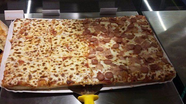 pizza margherita e salame