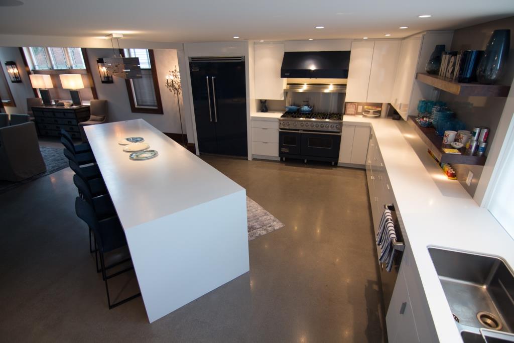 new kitchen island design by philip vogt construction