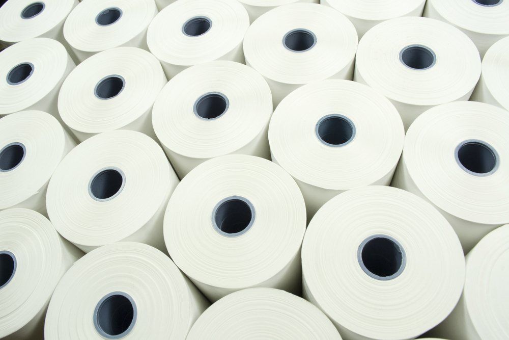 Fotografía rollos papel térmico