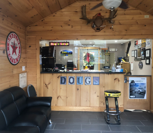 Benton Auto Repair Shop - Office | Doug's Garage Inc