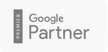 Google Partner badge with a vertical gray “Premier” label