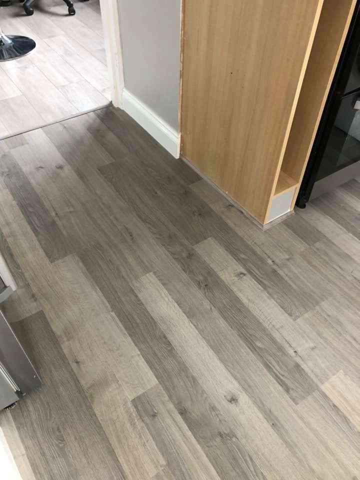 Derbyshire Flooring Specialists grey laminate flooring in Derby