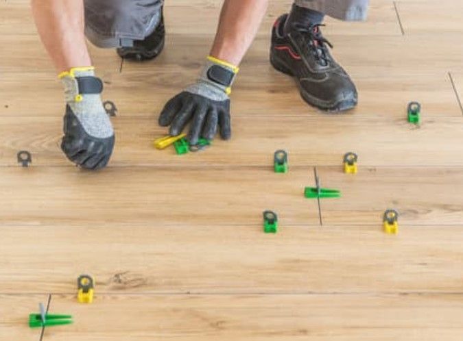 Derbyshire Flooring Specialists installing a solid wood floor in Derby