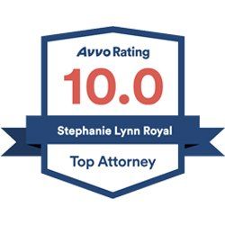 Avvo Top Attorney Rating - 10.0 - Stephanie Lynn Royal