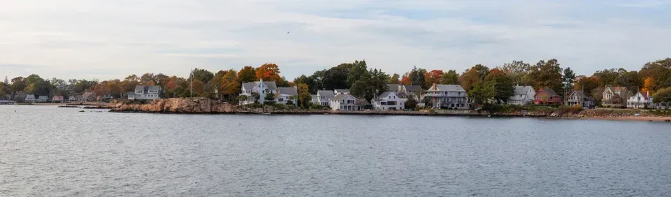 Sea view of multiple houses — Deep River, CT — Zdon Builders, Inc.