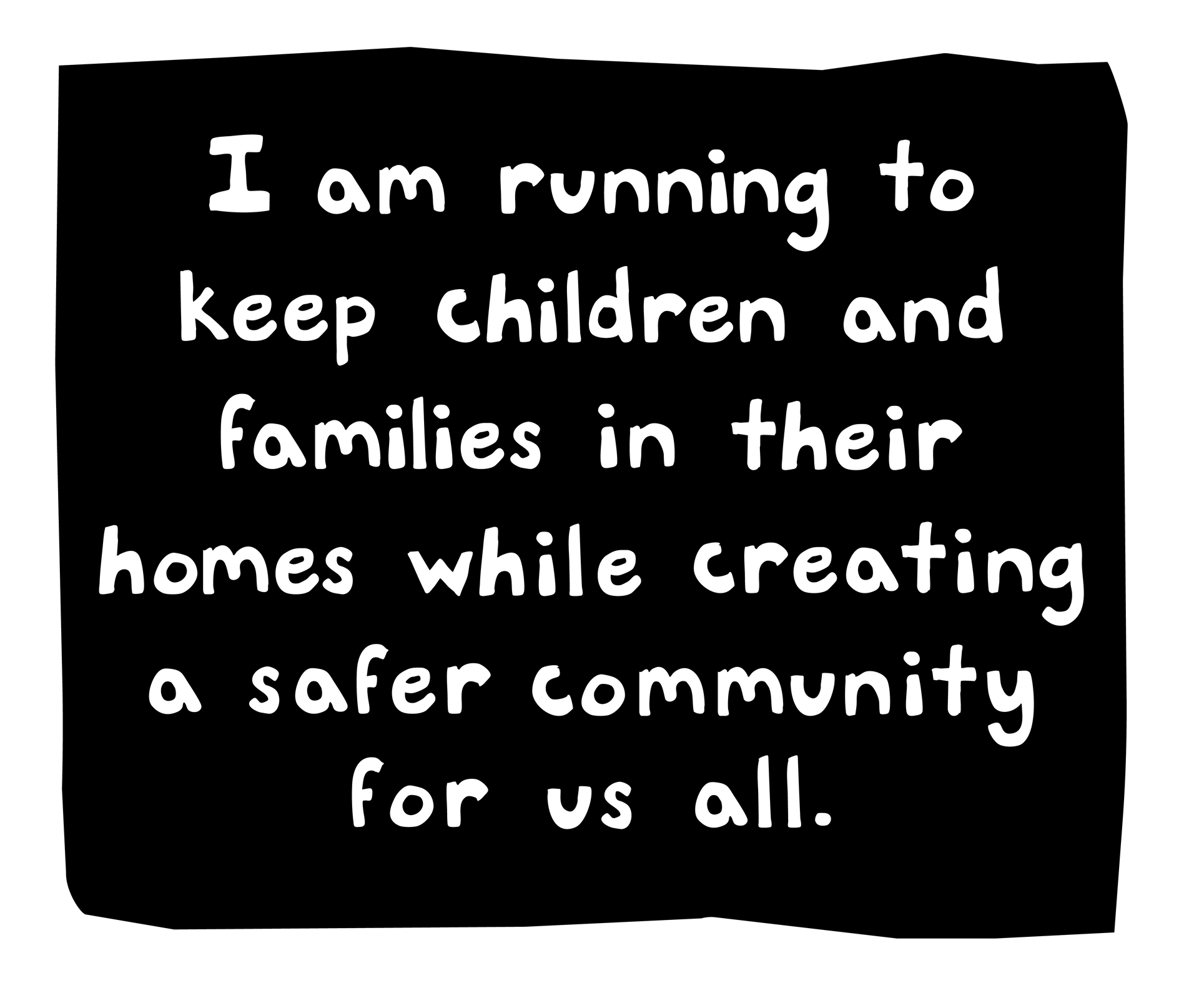 Text on black background: 