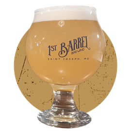 A glass of beer with the word craft on it