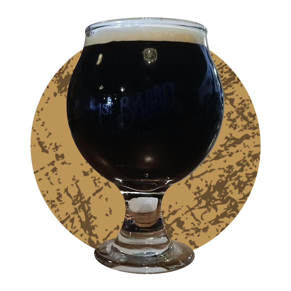 A glass of beer from 1st barrel brewing