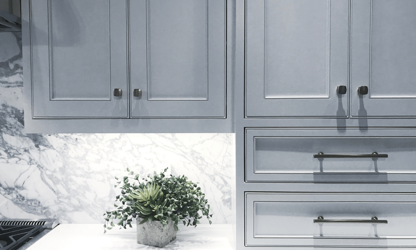 grey cabinets