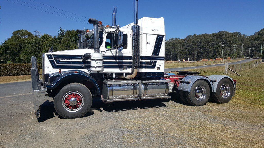 Trailer Truck — Auto Body Shop in Bonville, NSW