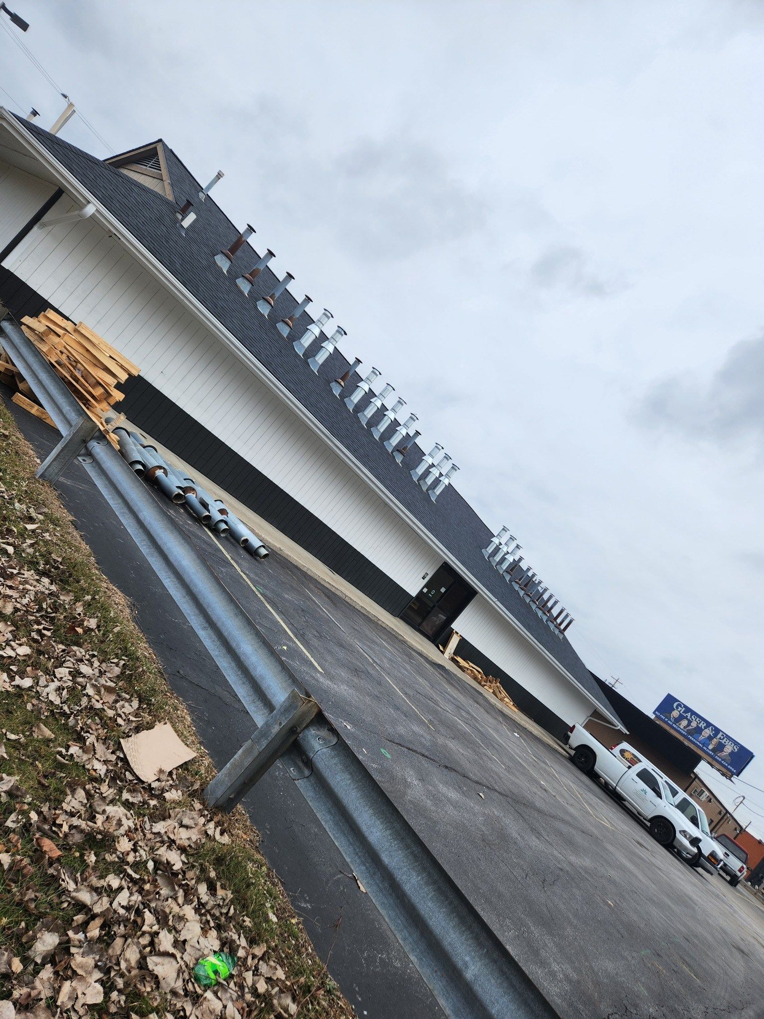 Shop's Back Parking Area — Spencerville, IN — SL Construction