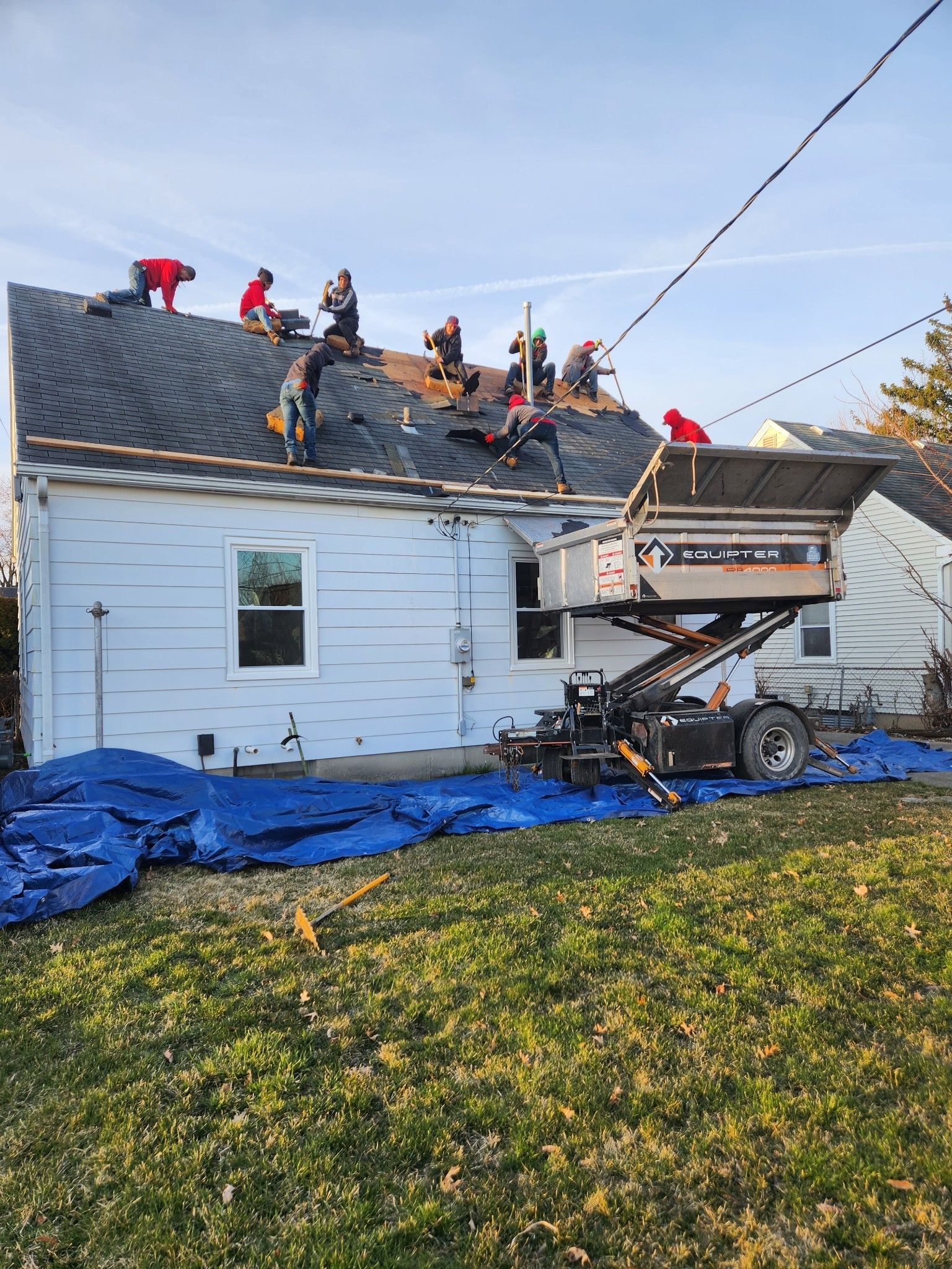 Roof Installations — Spencerville, IN — SL Construction