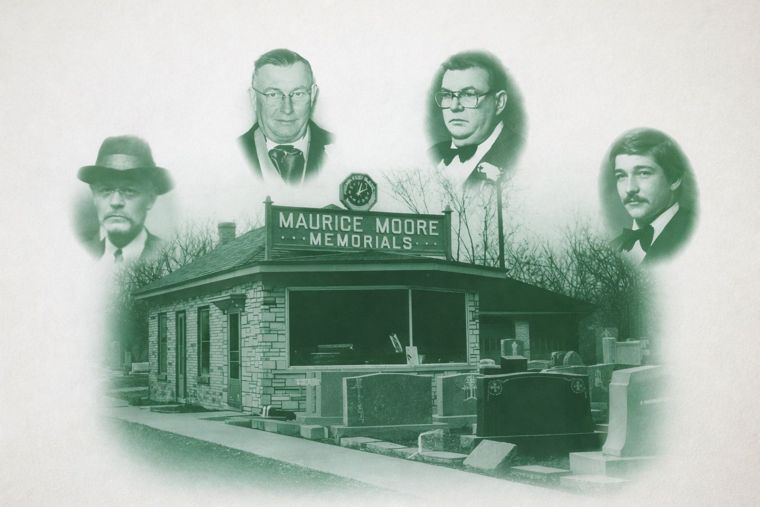Gravestone of John Oliver and wife Lurena Frazier, the first permanent white settlers of Cade's Cove, with flowers.