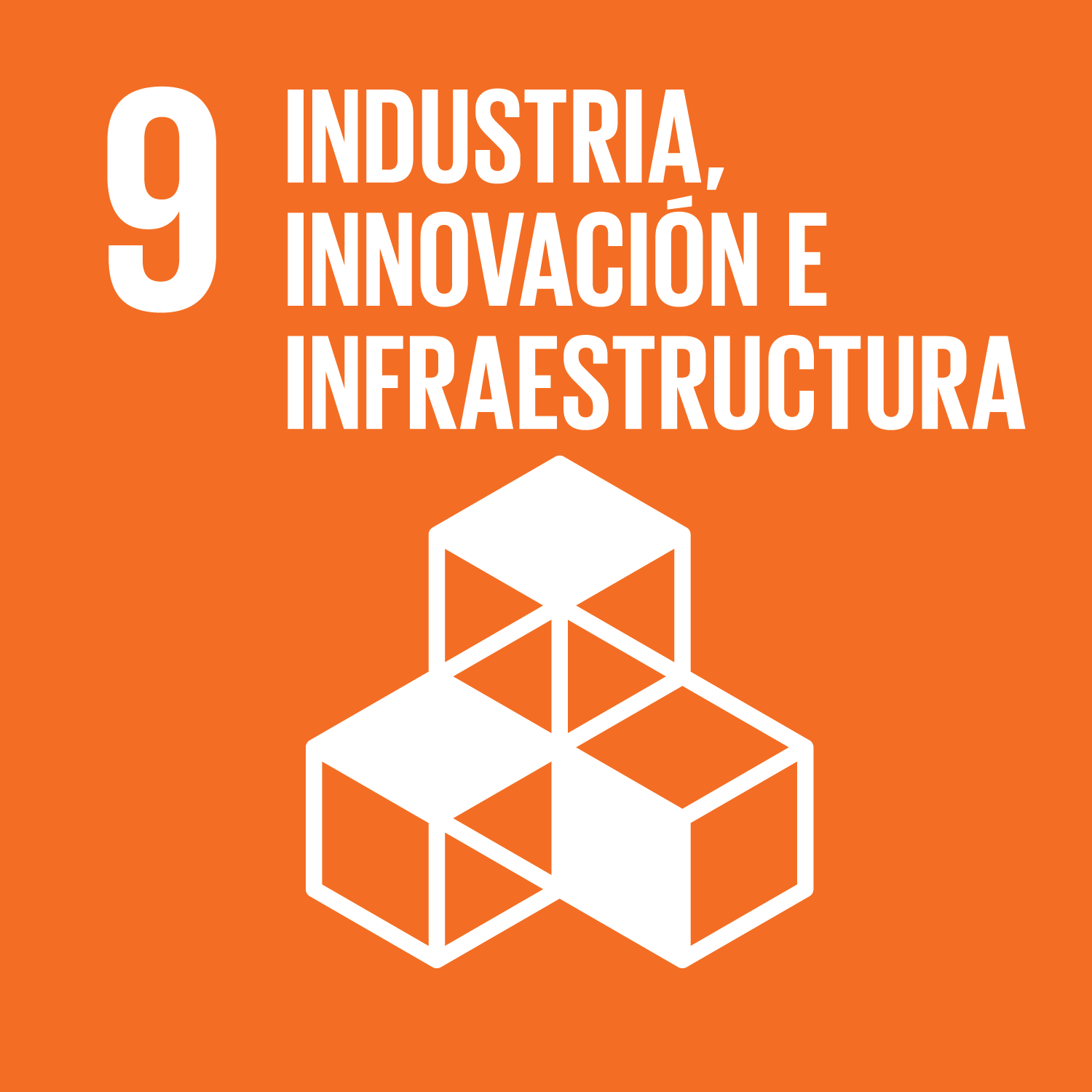 ODS Agenda 2030 Industria, Innovación e Infraestructuras