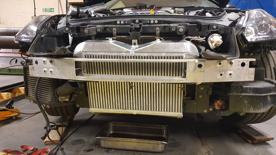 Classic car up front