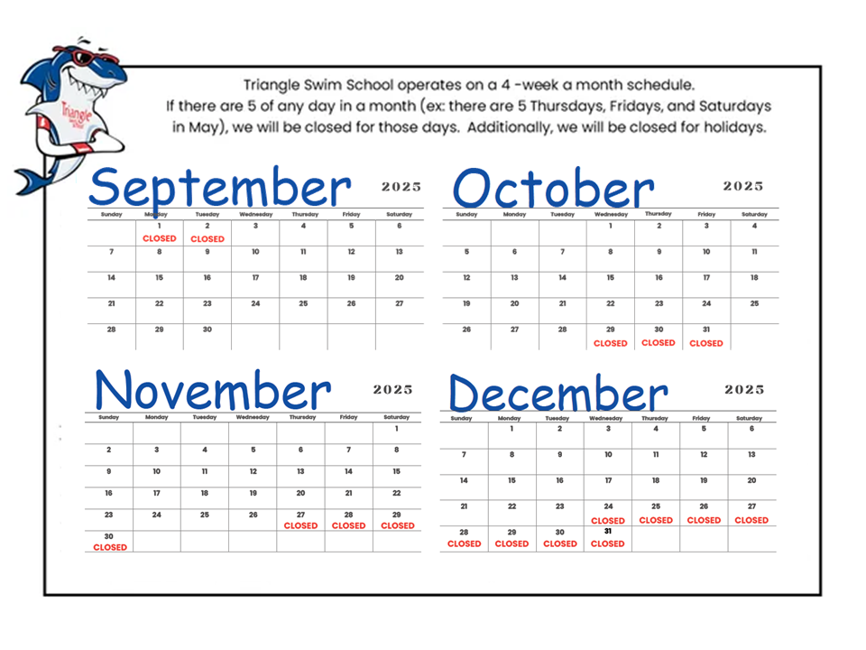 TSS calendar