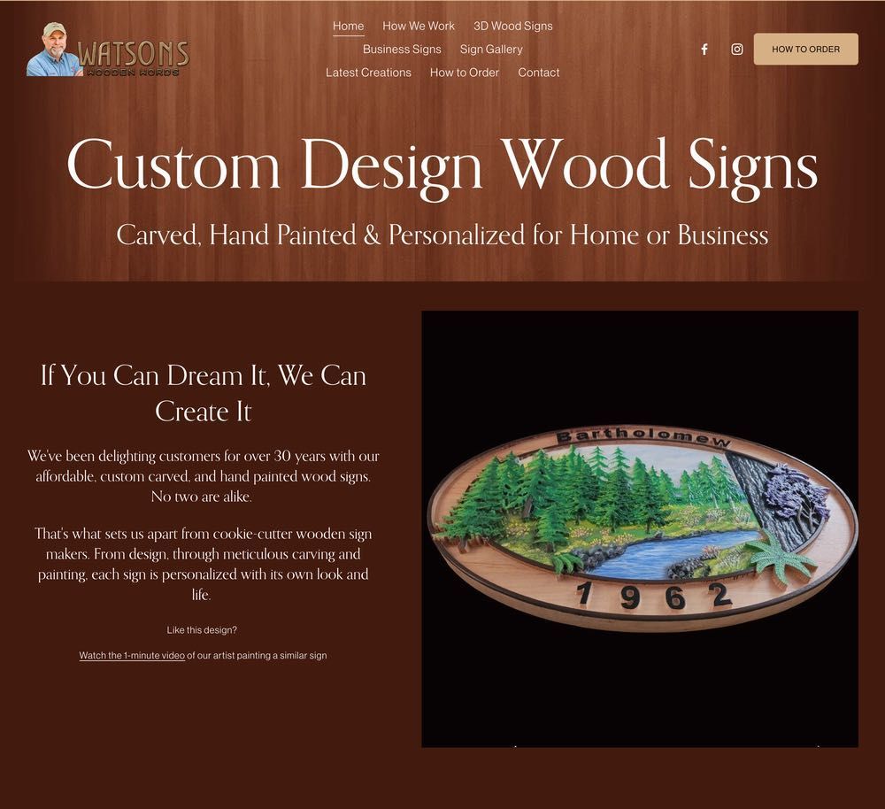 watsons wooden words home page