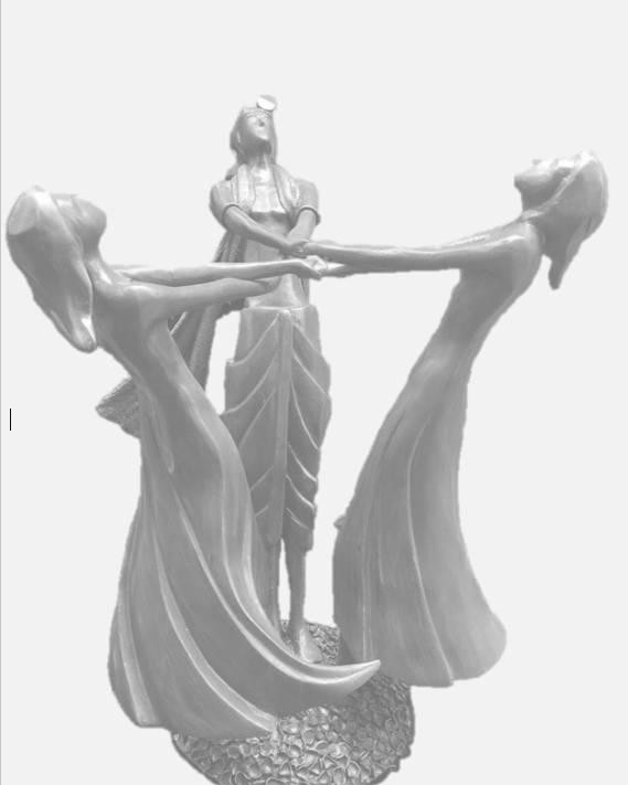 Black and white Krishnleela