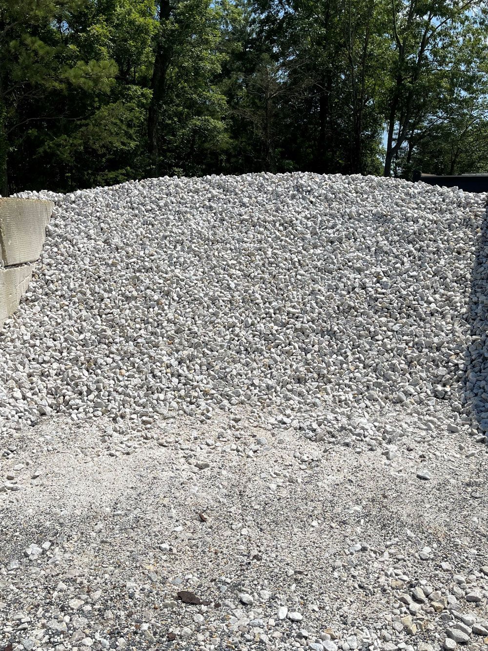 2” White Stone — Loveville, MD — Sloan Materials