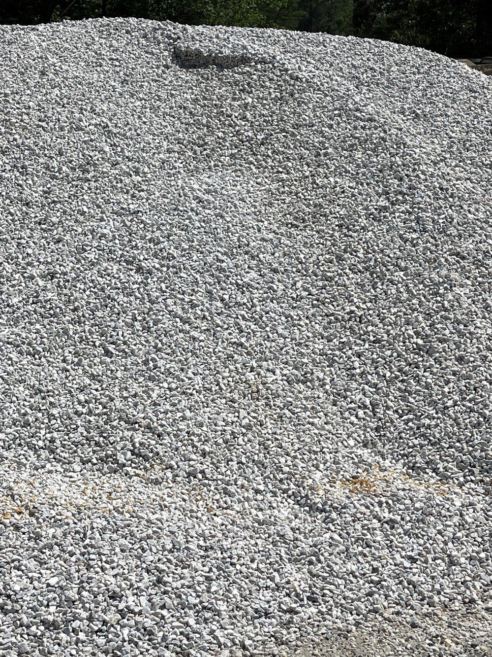 ¾” White Stone — Loveville, MD — Sloan Materials