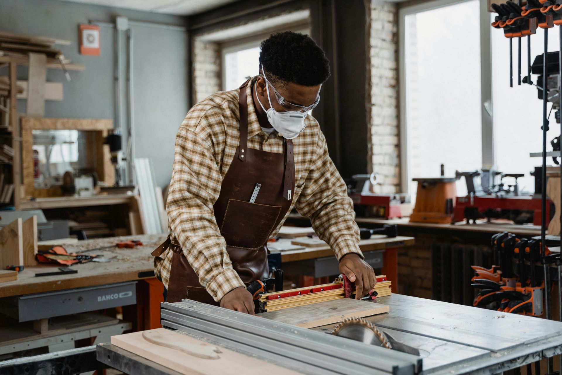 Tradesman making a decision, showcasing employee empowerment and decision-making authority.