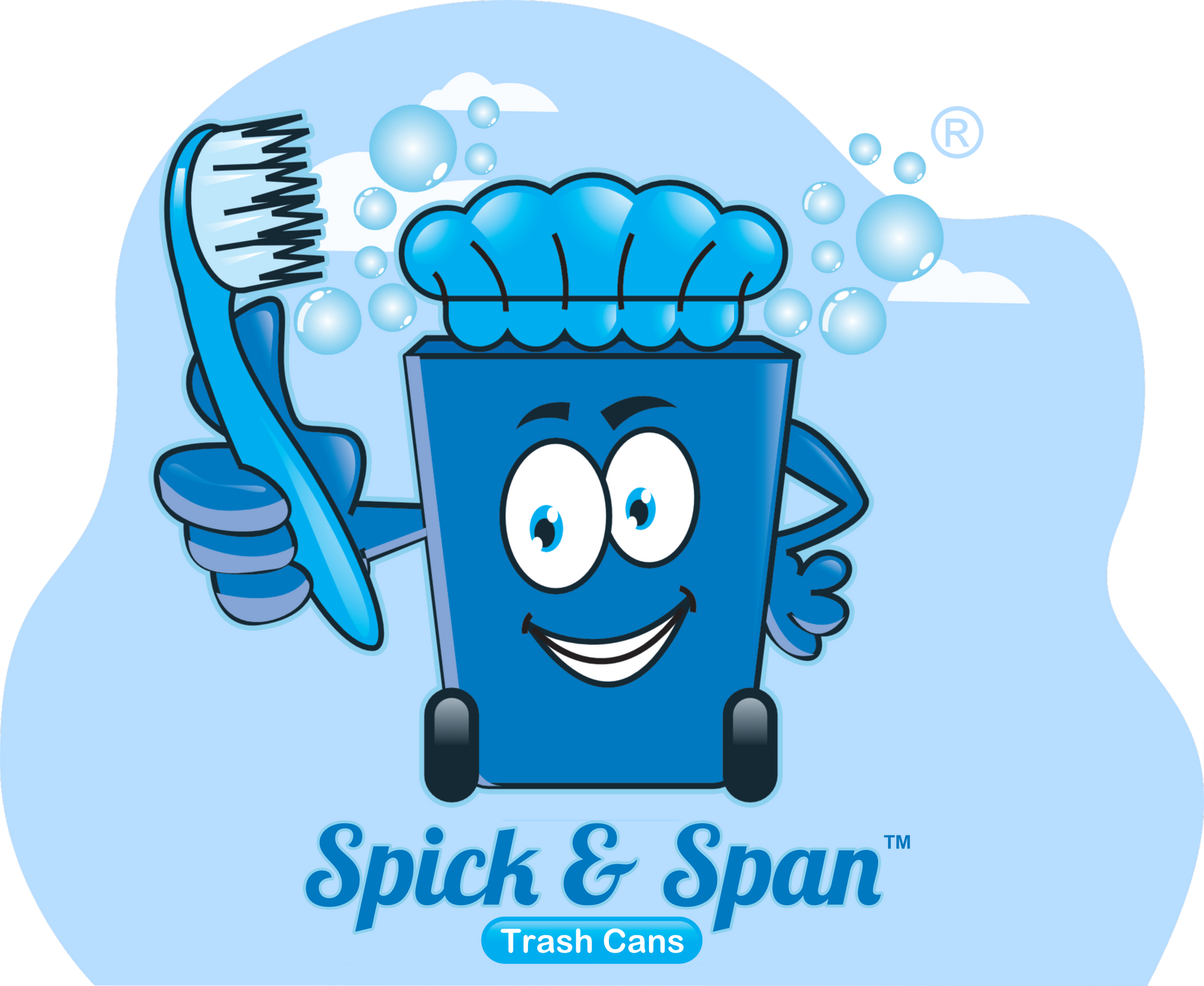 Spick & Span Trash Cans
