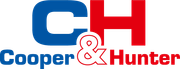 Logo for Cooper & Hunter, blue 