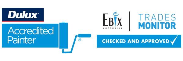 Dulux and Ebix Accrediation logo