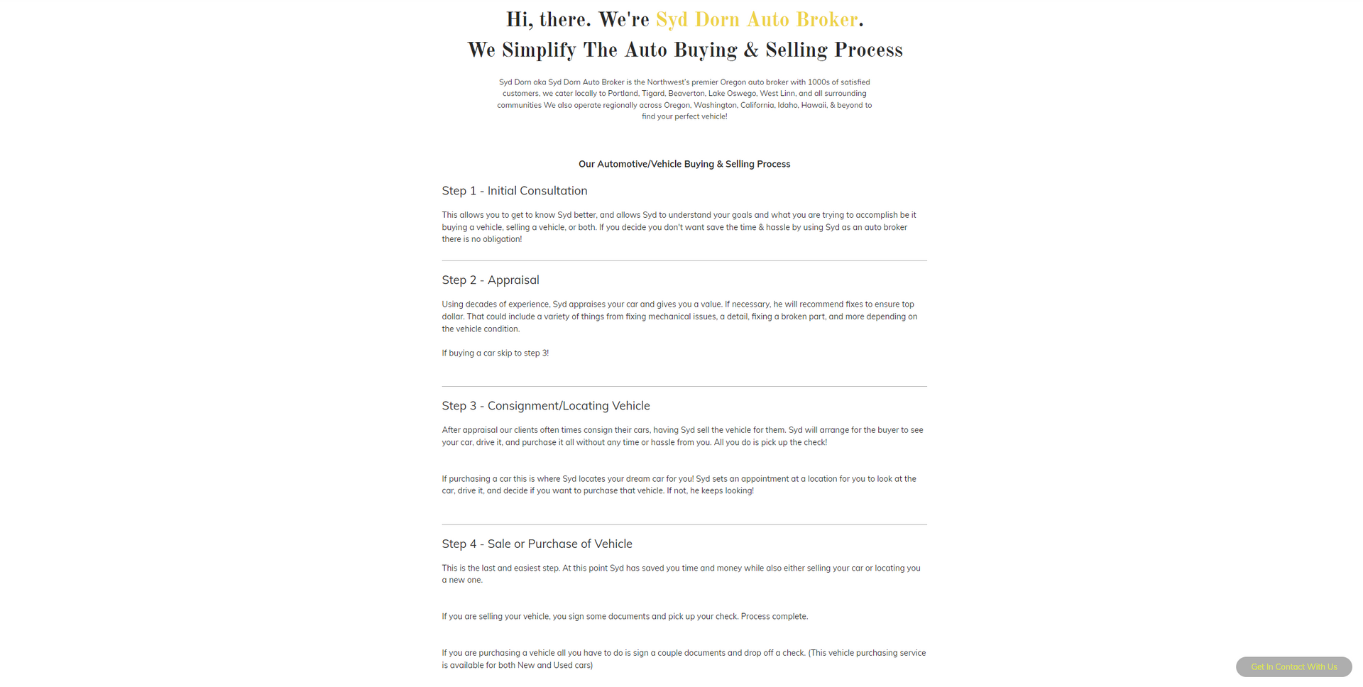 Webpage with sections: About, Top Articles, The Free Files, featuring text and content.