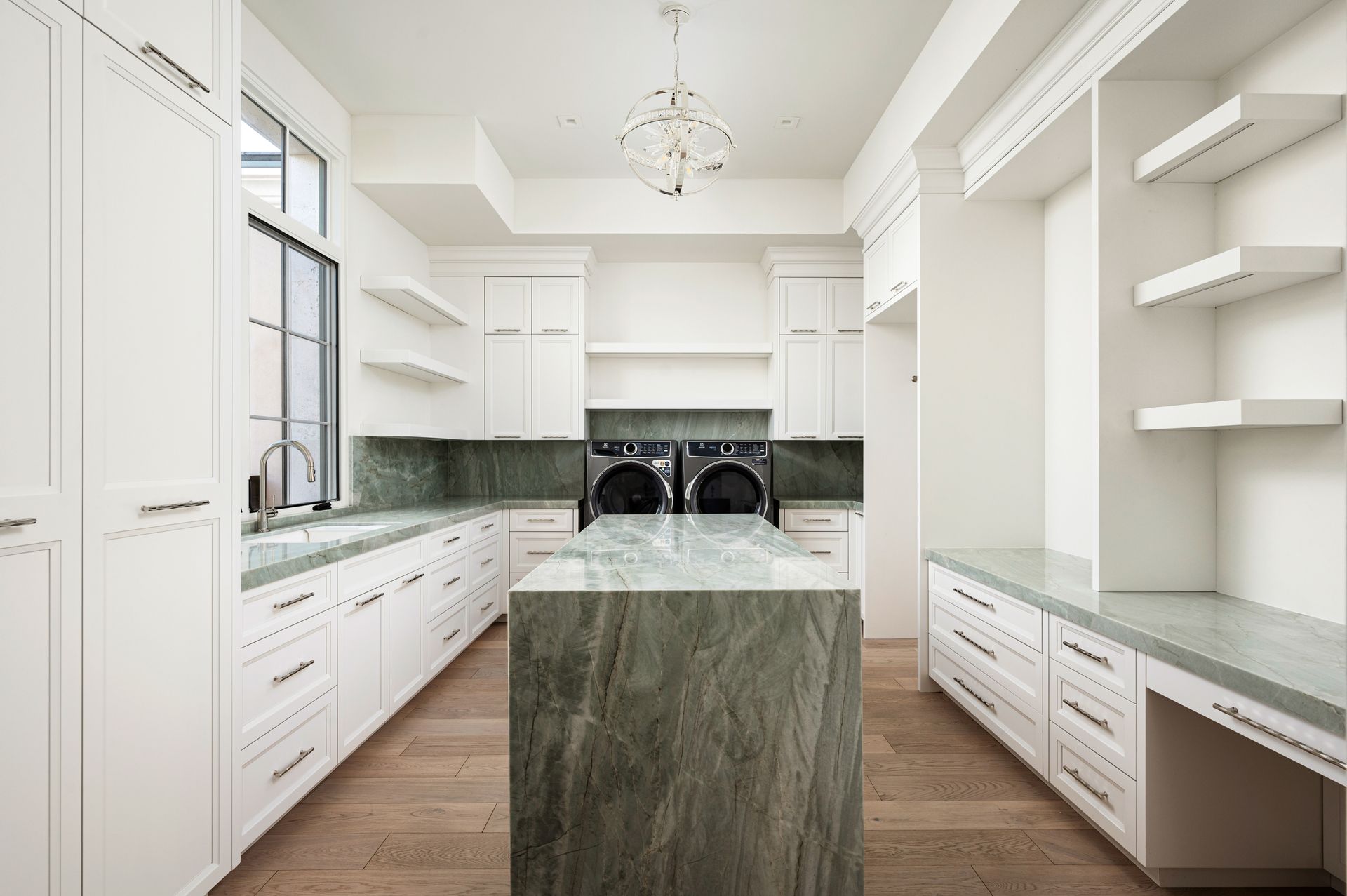 modern luxury laundry room