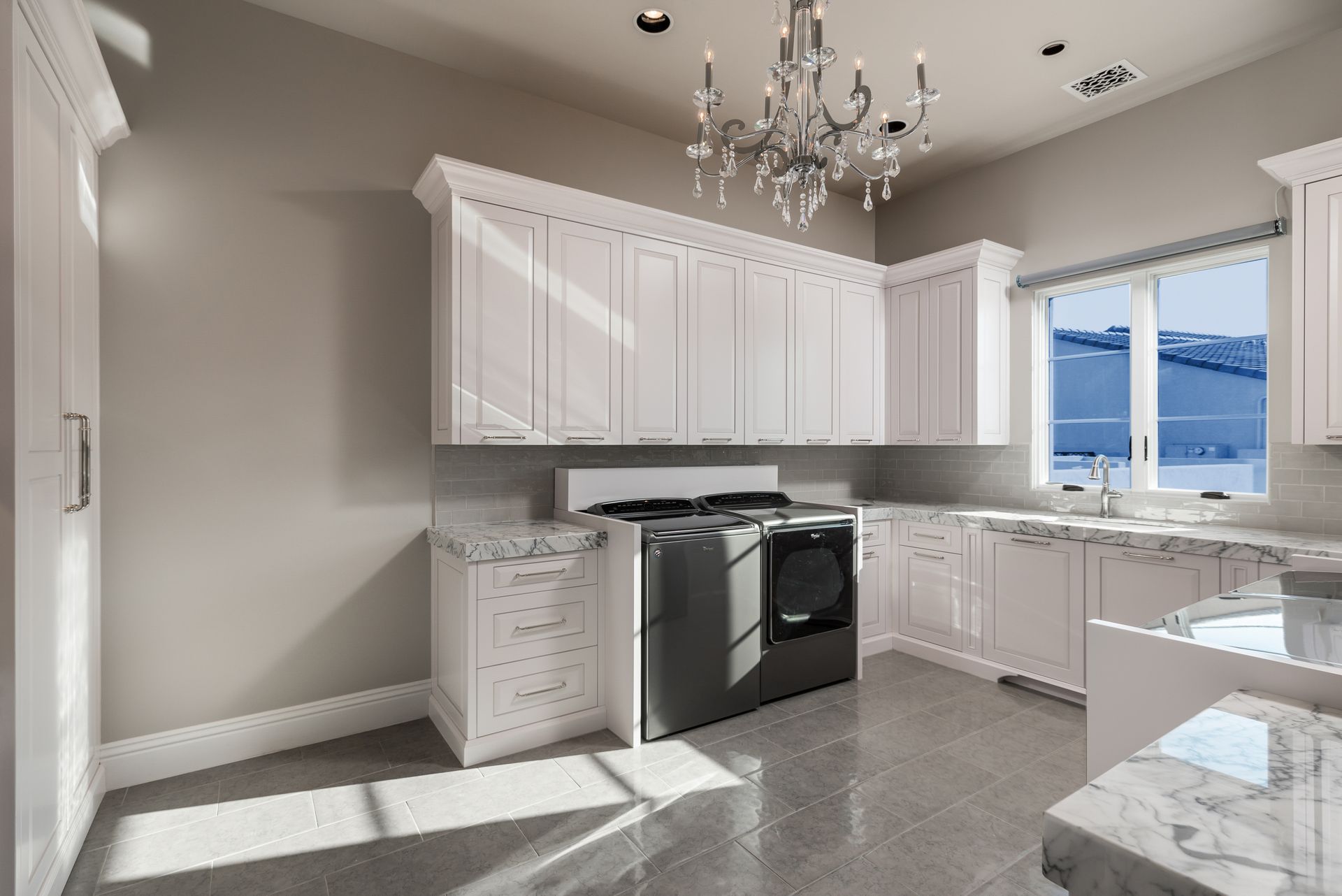 luxury laundry room