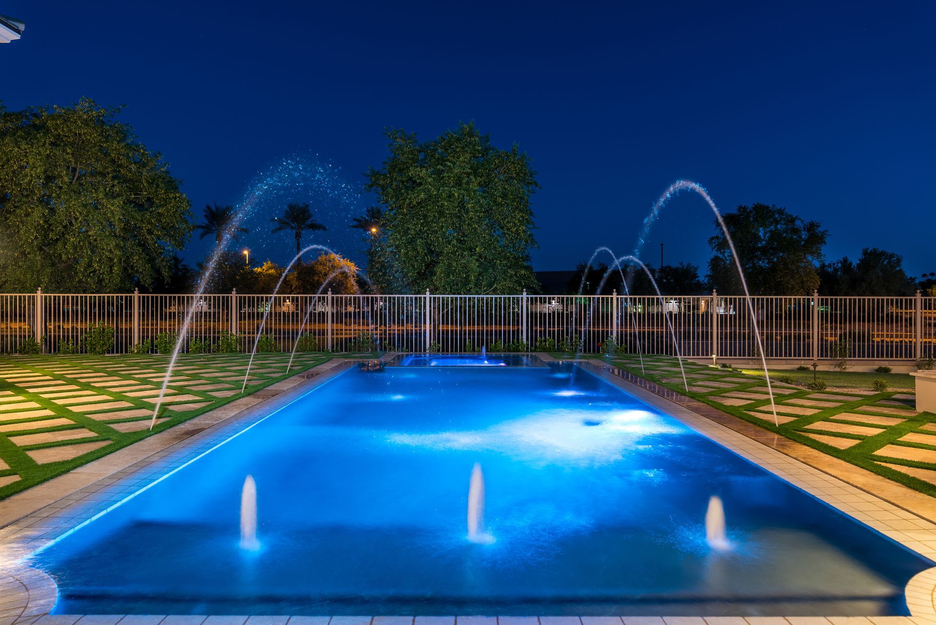 Formal Mediterranean design