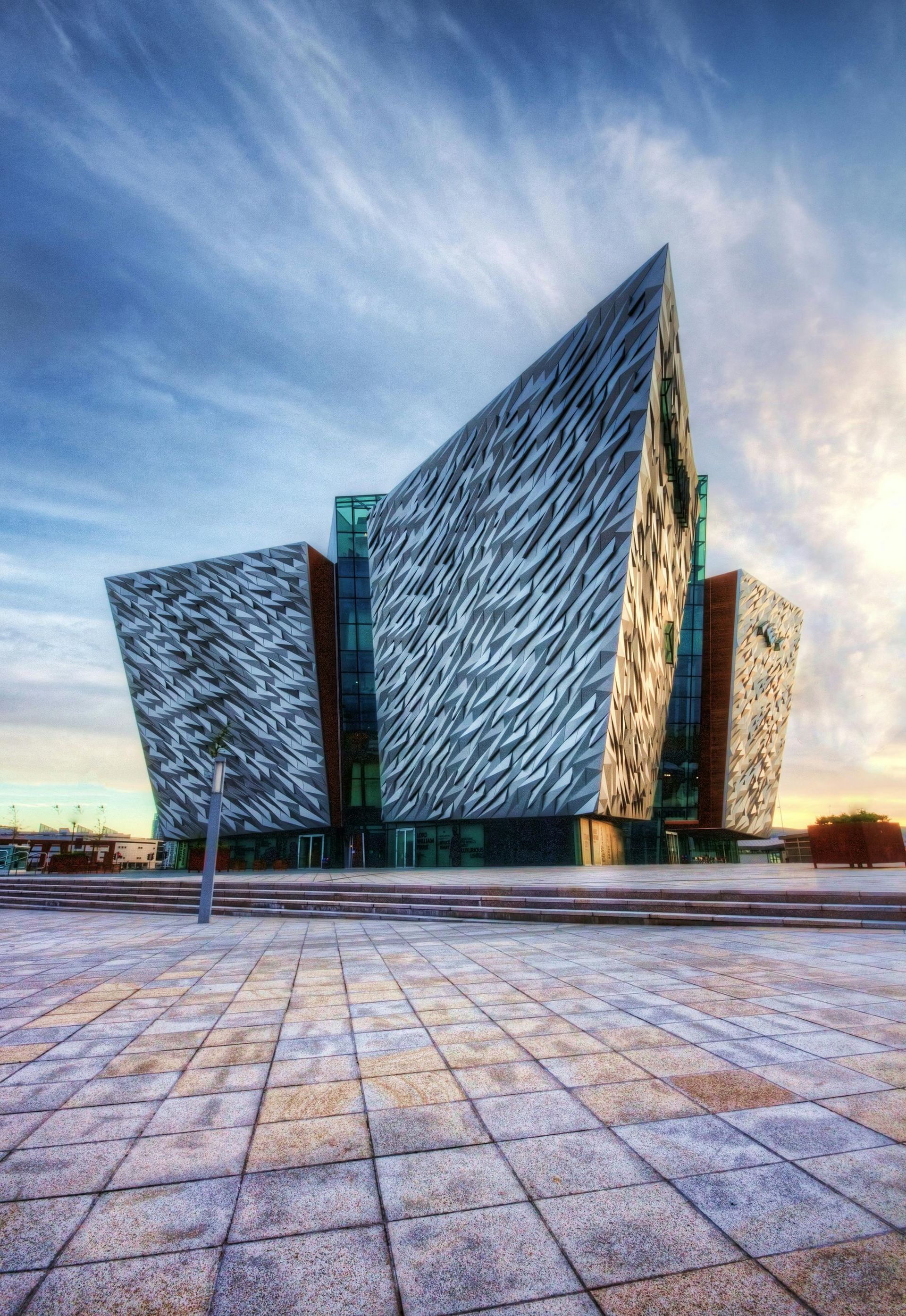 Titanic experience building Belfast