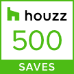 500 Houzz saves