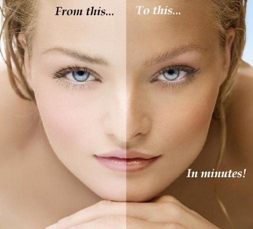 www.imageskinstudio.com Day Spa Airbrush Tans Before and After