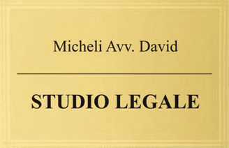 STUDIO LEGALE AVV. DAVID MICHELI - LOGO