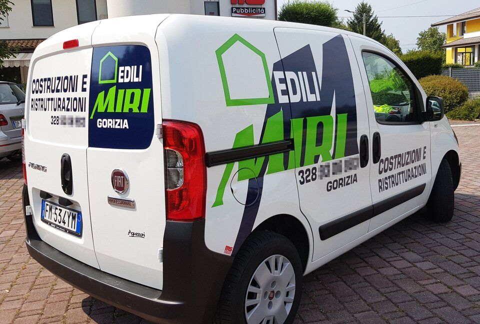 decorazione di automezzi a Gorizia su misura