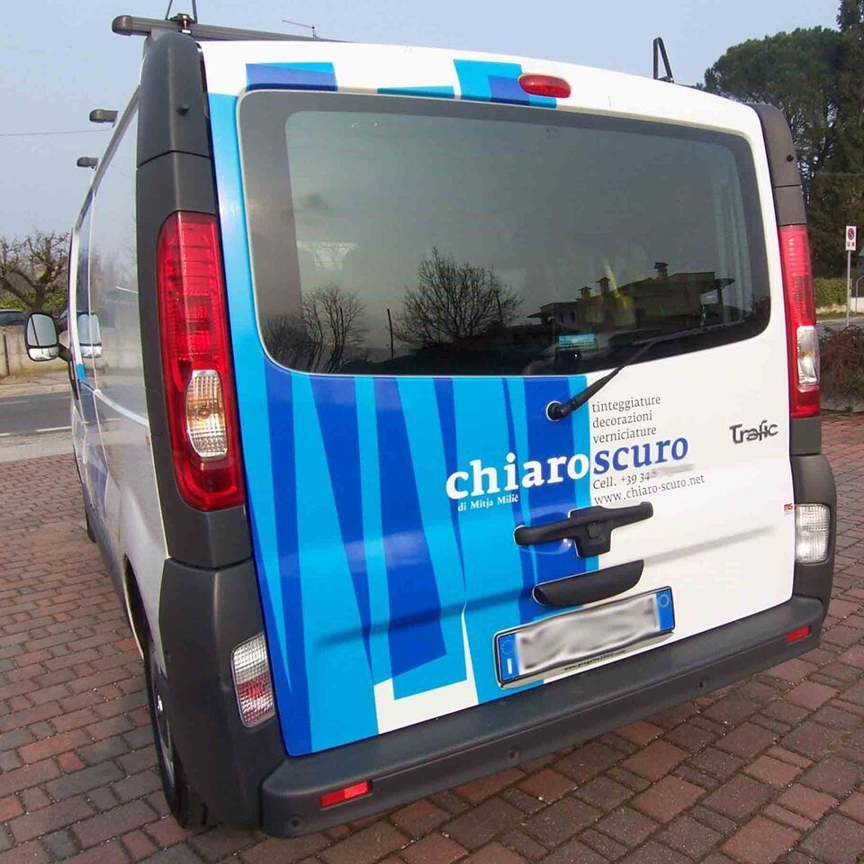 decorazione di automezzi a Gorizia e dintorni